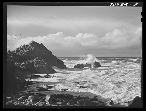 Monterey County, California. Pacific Ocean