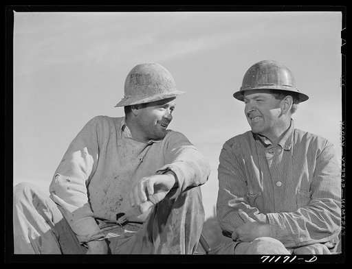 Workmen. Shasta Dam, Shasta County, California