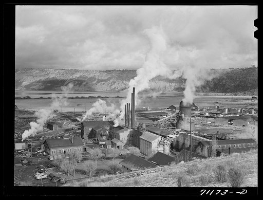 Sawmill. Klamath County, Oregon
