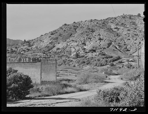 Untitled photo, possibly related to: Ghost mining and smelter town. Shasta County, California