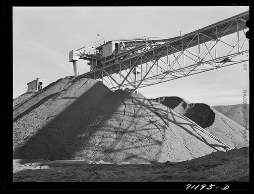 Sand. Shasta Dam, Shasta County, California