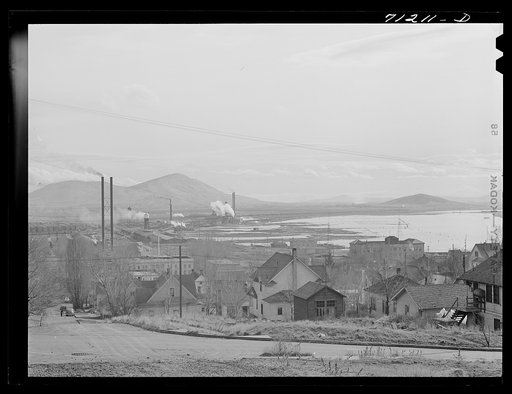 Klamath Falls, Oregon. There are twenty-eight sawmills in the immediate vicinity