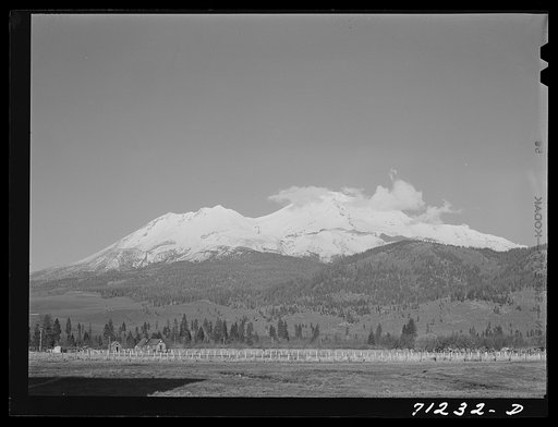 Mount Shasta. Siskiyou County, California