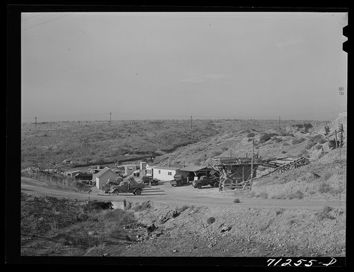 Road construction camp. Canyon County, Idaho
