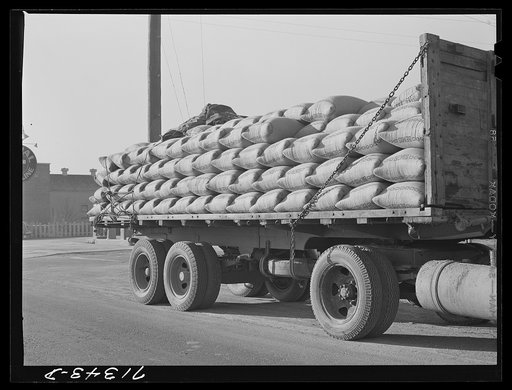 Sonoma County, California. Feed for chickens