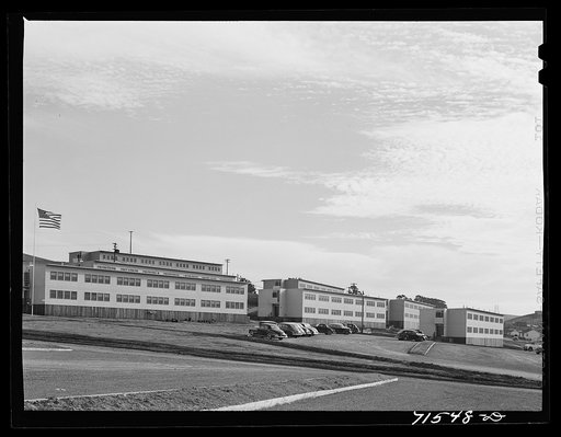 FSA (Farm Security Administration) defense housing dormitories at Vallejo, California