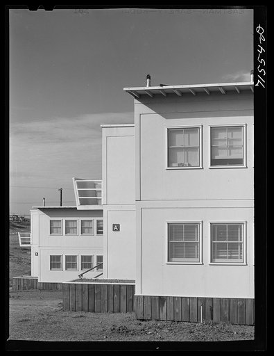 FSA (Farm Security Administration) defense housing dormitories at Vallejo, California