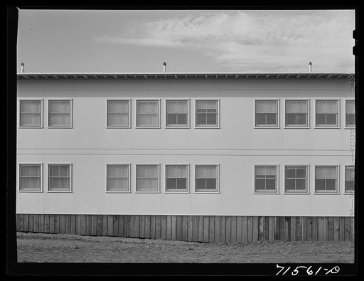 FSA (Farm Security Administration) defense housing dormitory at Vallejo, California