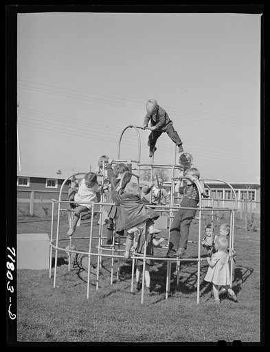 Woodville, California. FSA (Farm Security Administration) farm workers' community. Nursery school