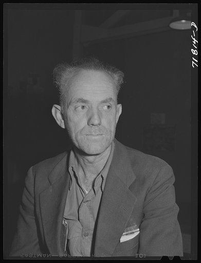 Woodville, California. FSA (Farm Security Administration) farm workers' community. Agricultural worker