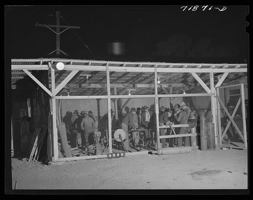 Untitled photo, possibly related to: Welding school for defense training, a project of the U.S. Department of Education. Pinal County, Arizona