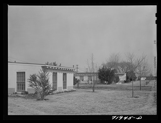 Houses at Camelback Farms, a FSA (Farm Security Administration) project at Phoenix, Arizona