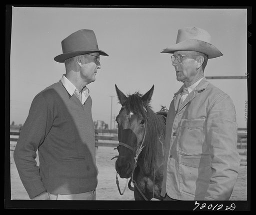 Cattlemen. Imperial County, California. This county is the center of beef feeding operations. Steer manure is an important by-product