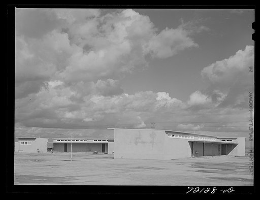 School at the FSA (Farm Security Administration) farm workers' community. Eleven Mile Corner, Arizona