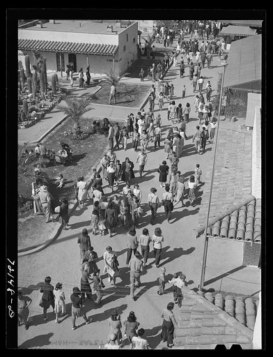 Crowd at the Imperial County Fair, California