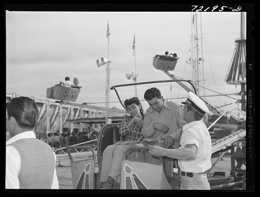Untitled photo, possibly related to: On the midway. Imperial County Fair, California