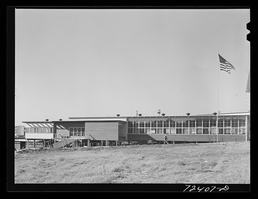 Untitled photo, possibly related to: Vallejo, California. FSA (Farm Security Administration) defense housing project. Restaurant