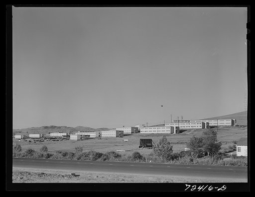 Untitled photo, possibly related to: Vallejo, California. FSA (Farm Security Administration) defense housing project. Dormitories