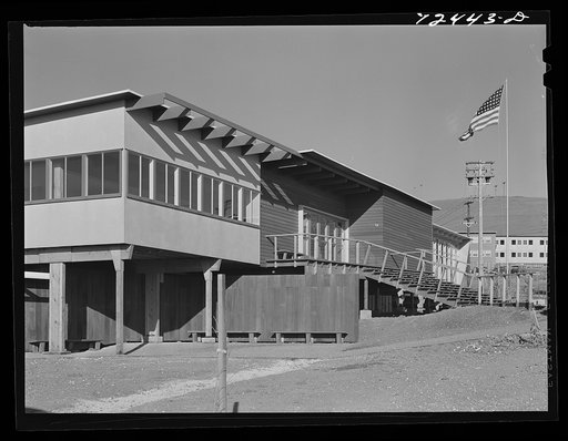 Untitled photo, possibly related to: Vallejo, California. FSA (Farm Security Administration) defense housing project. Restaurant