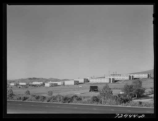 Untitled photo, possibly related to: Vallejo, California. FSA (Farm Security Administration) defense housing project. Dormitories