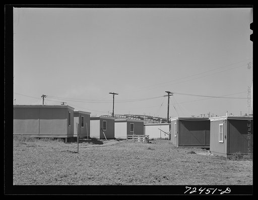 Vallejo, California. FSA (Farm Security Administration) defense housing project. Single-family, demountable houses