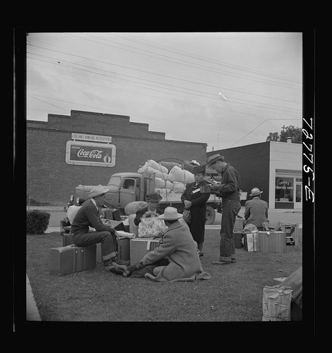 Untitled photo, possibly related to: Salinas, California. Japanese-Americans leaving for reception center