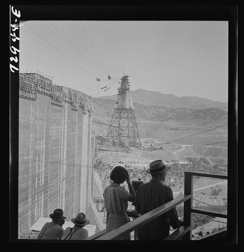 Shasta Dam, Shasta County, California. At the Vista house