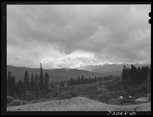 Shasta County, California. Mountain ranges