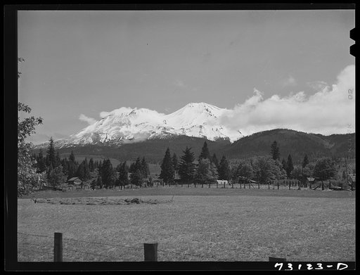 Shasta County, California. Mount Shasta