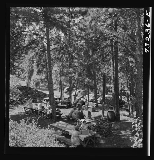 Klamath Falls, Oregon. Picnickers