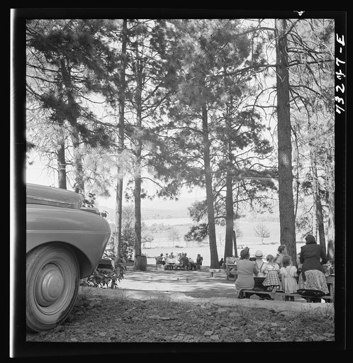 Klamath Falls, Oregon. Sunday afternoon in the city park
