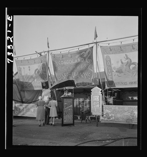 Klamath Falls, Oregon. Circus day