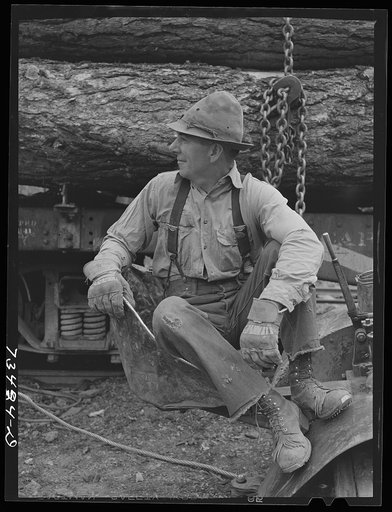 Grant County, Oregon. Malheur National Forest. Lumberjack