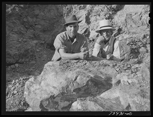 Grant County, Oregon. Chrome ore prospectors