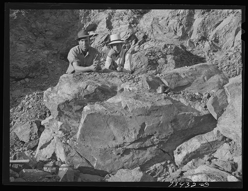 Grant County, Oregon. Chrome ore prospectors