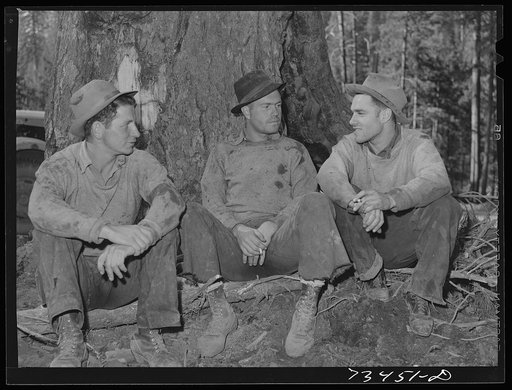 Grant County, Oregon. Malheur National Forest. Lumberjacks
