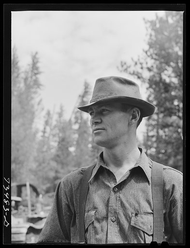Grant County, Oregon. Malheur National Forest. Lumberjack