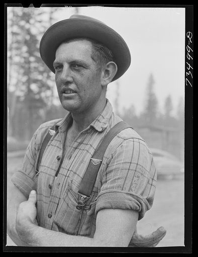 Grant County, Oregon. Malheur National Forest. Lumberjack
