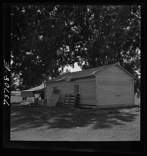 Ontario, Oregon (vicinity). Farmhouse of Japanese-Americans who were evacuated from coastal area and now work for a local farmer