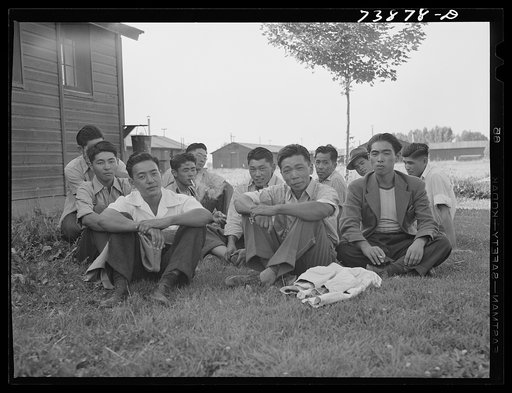 Rupert, Idaho. Former CCC (Civilian Conservation Corps) camp now under FSA (Farm Security Administration) management. Japanese-American farm workers