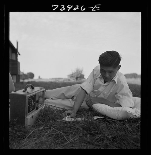 Rupert, Idaho. Former CCC (Civilian Conservation Corps) camp now under the FSA (Farm Security Administration) management. A Japanese-American farm worker