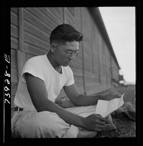 Rupert, Idaho. Former CCC (Civilian Conservation Corps) camp now under the FSA (Farm Security Administration) management. A Japanese-American farm worker