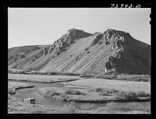 Stanley, Idaho. Creek in the meadows