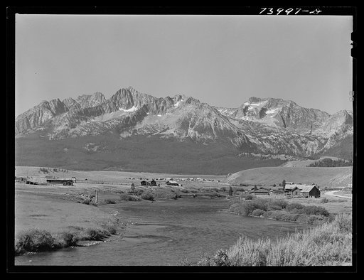 Untitled photo, possibly related to: Stanley, Idaho, the Salmon River and the Sawtooth Mountains