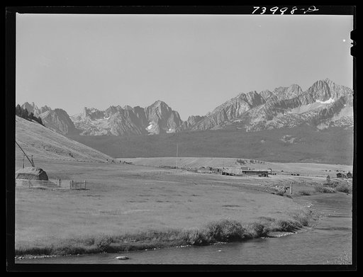 Untitled photo, possibly related to: Stanley, Idaho, the Salmon River and the Sawtooth Mountains