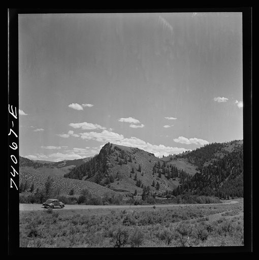 Salmon River Valley in Custer County, Idaho
