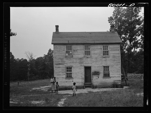 Ambrose farm house. Ridge, Maryland. Saint Mary's County