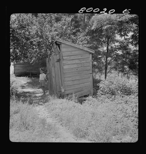 John Fredrick's privy. Saint Mary's County, Maryland