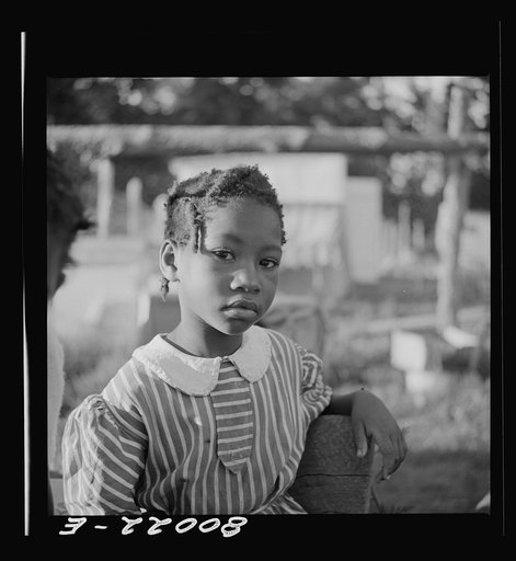 Untitled photo, possibly related to: Children are always watching and waiting. Ridge well project, Saint Mary's County, Maryland