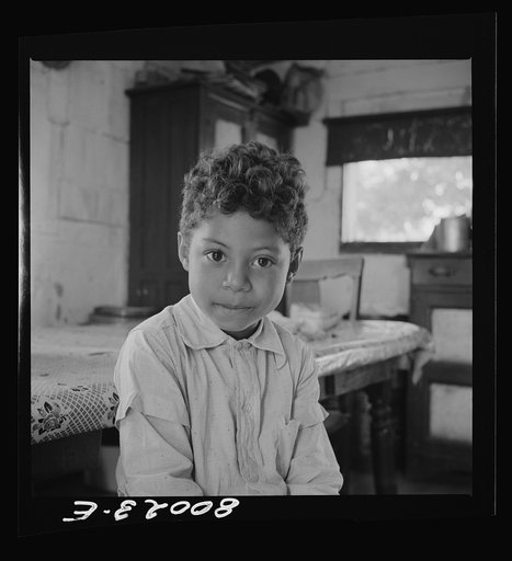 John Fredrick's son: "Some day we're goin' ta have a new house too, an a car like you all." Saint Mary's County, Maryland